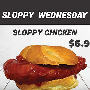 SLOPPY WEDNESDAY: SLOPPY SANDWICH
