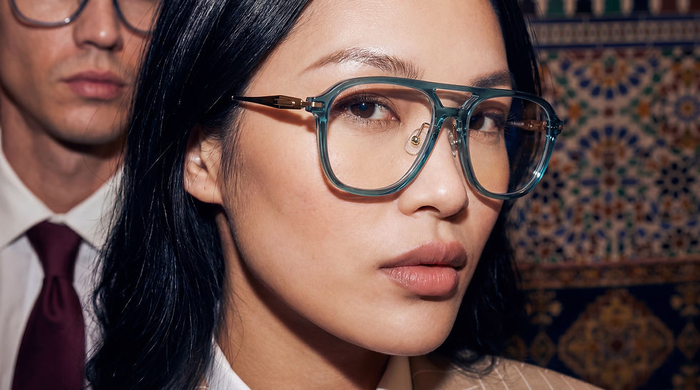 KIO YAMATO KP‑269U Racer II Aviator – Luxury Titanium & Acetate Eyewear with J‑Hinge Comfort