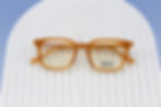 Thumbnail: Yellow square acetate frame hand crafted by o and x new york