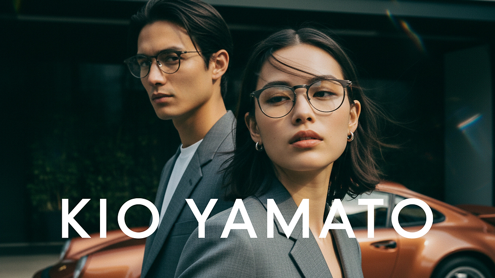 KIO YAMATO at the LOFT Eyewear Show in Santa Monica