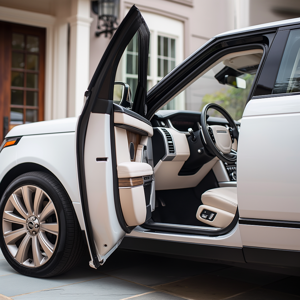 An Interior Disinfection service offered by Benson's Auto Detailing.