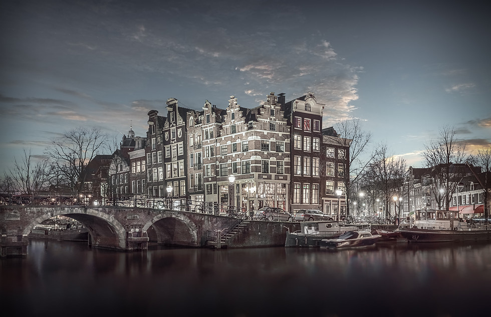The Light Above Brouwersgracht, Fine Art Photo to buy. Limited edition fine art.