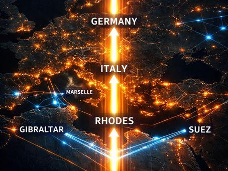 The network revealed: Europe’s infrastructure spine linking compute, energy, and data across strategic nodes and chokepoints.