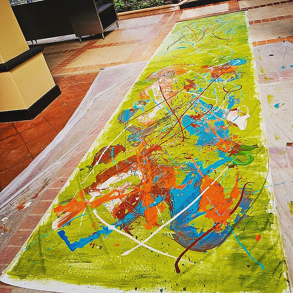 Deep Breath Abstract Art