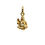 Thumbnail: Links of London 18kt Yellow Gold and Diamond Laughing Buddha Charm