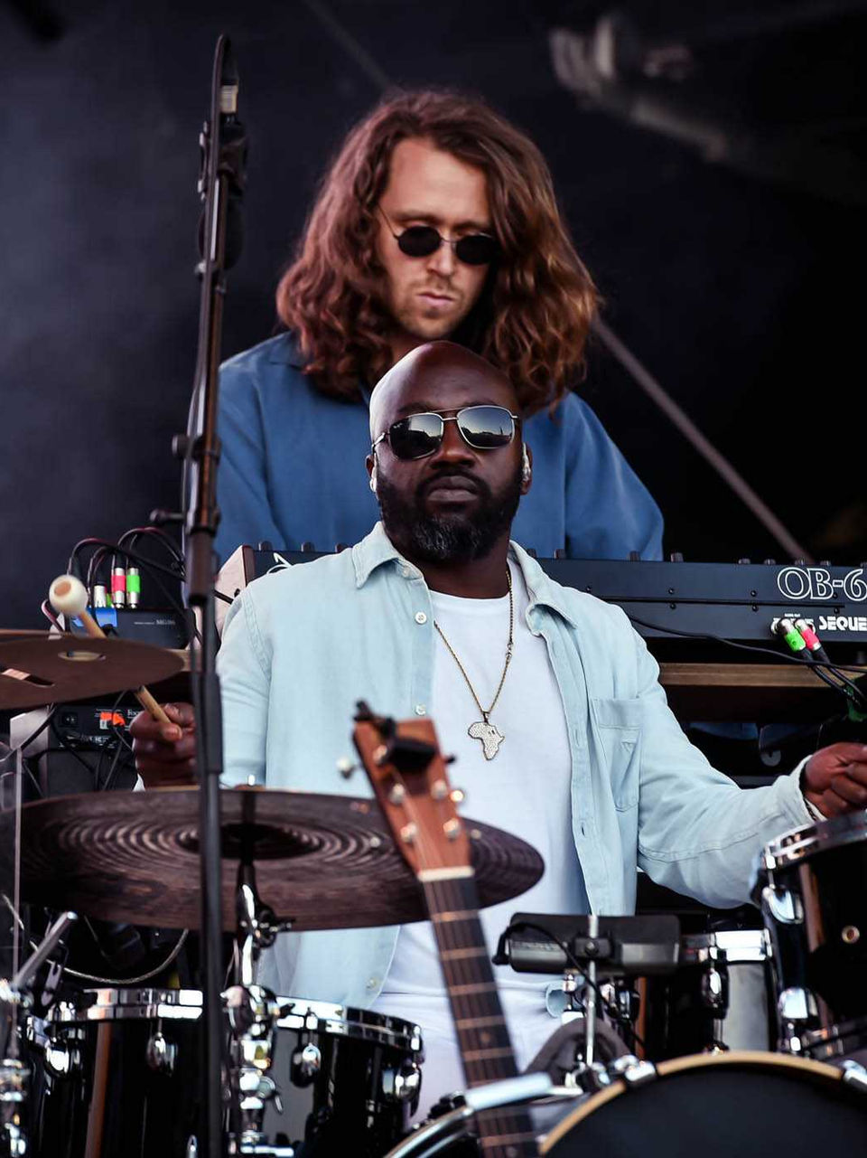 drummer playing at south ocean festival