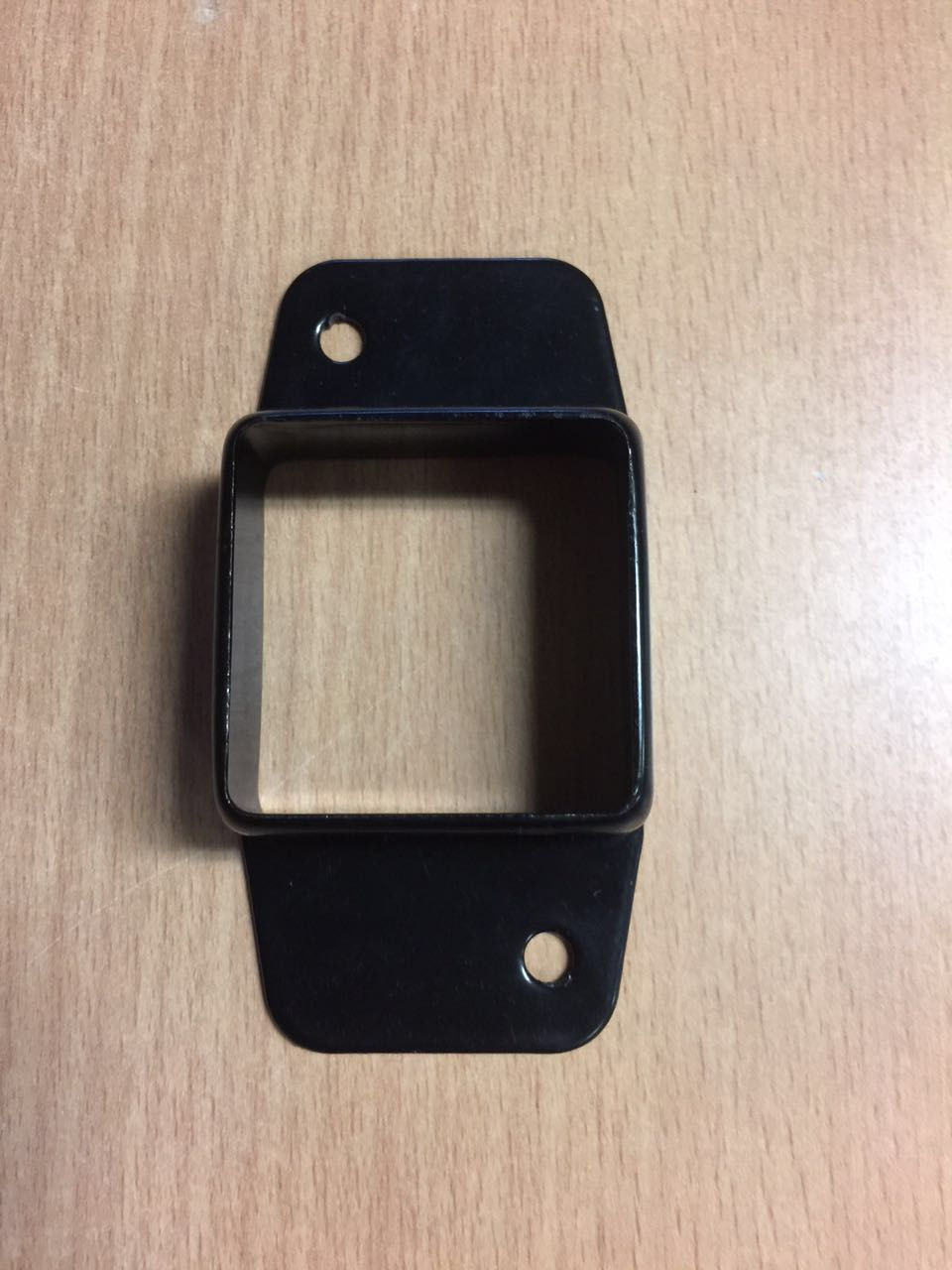 Thumbnail: 50x50 mm Steel Post Cap Square Powdercoated Black