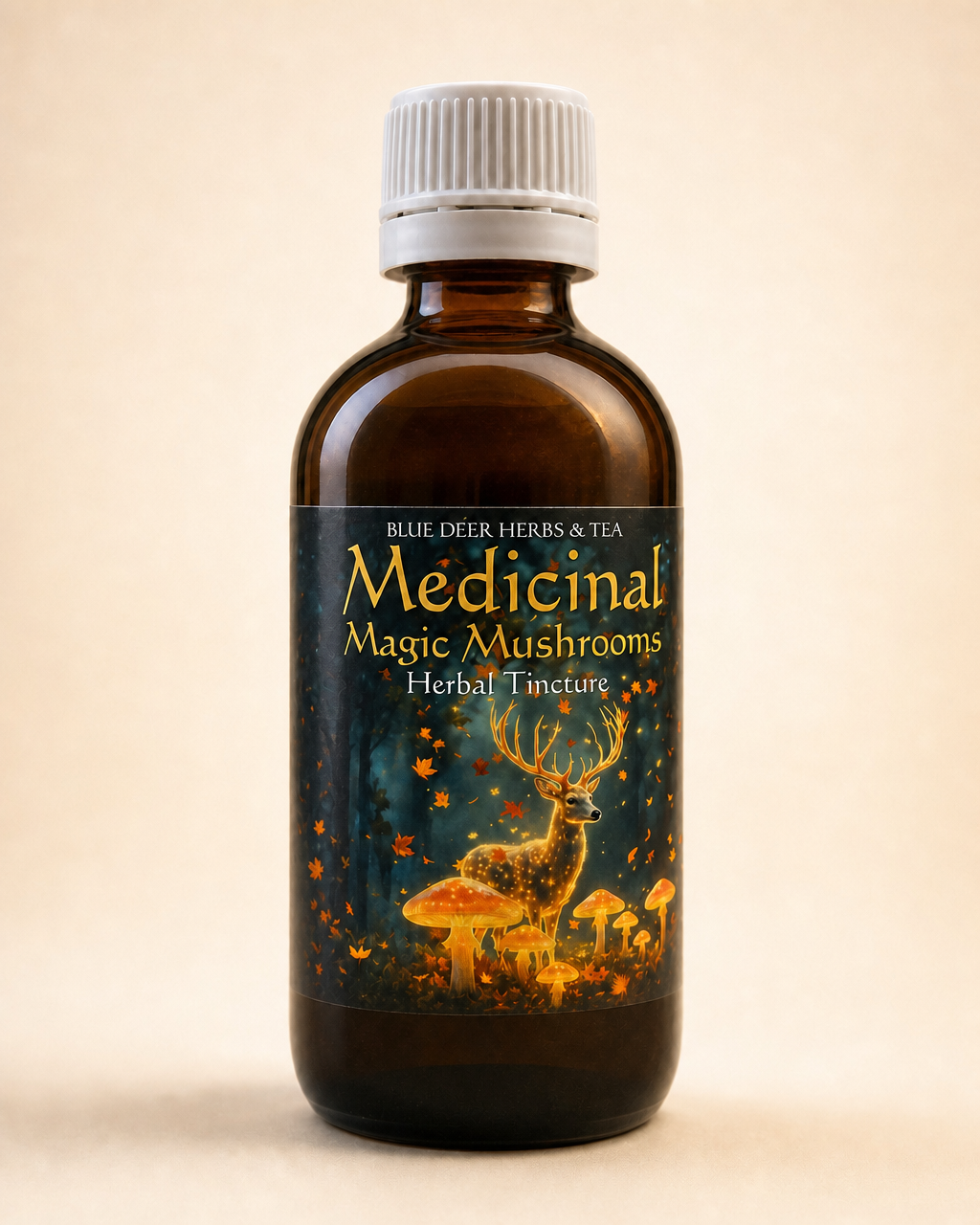 Medicinal Magic Mushrooms Liquid Herbal Tincture
