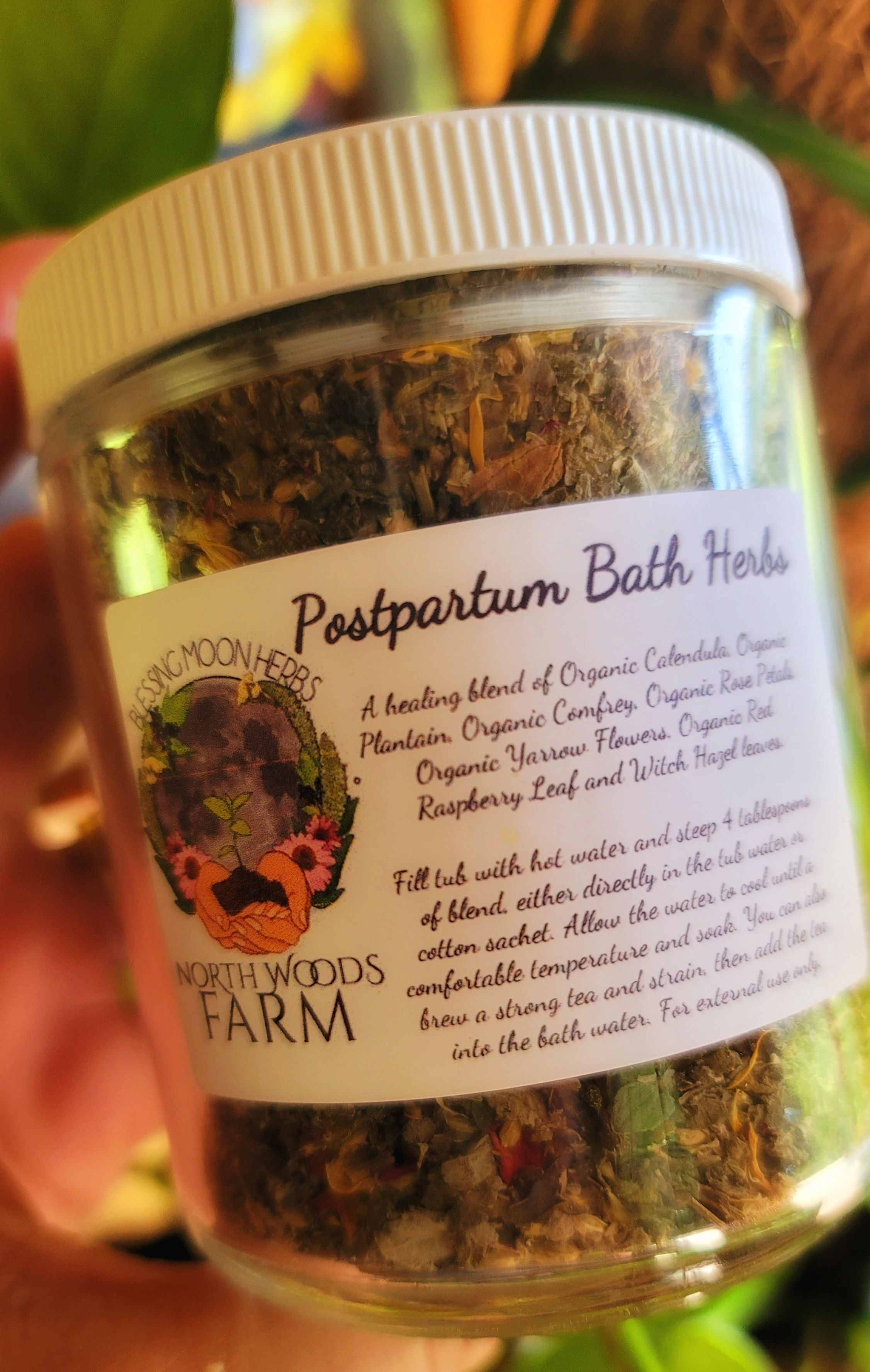 Postpartum Bath Herbs