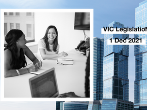 VIC Strata legislation changes from 1 December 2021