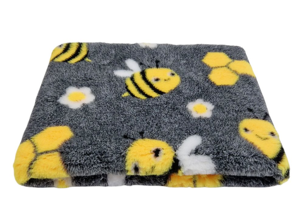 Thumbnail: Bee & Flower Design Non Slip Vet Bedding