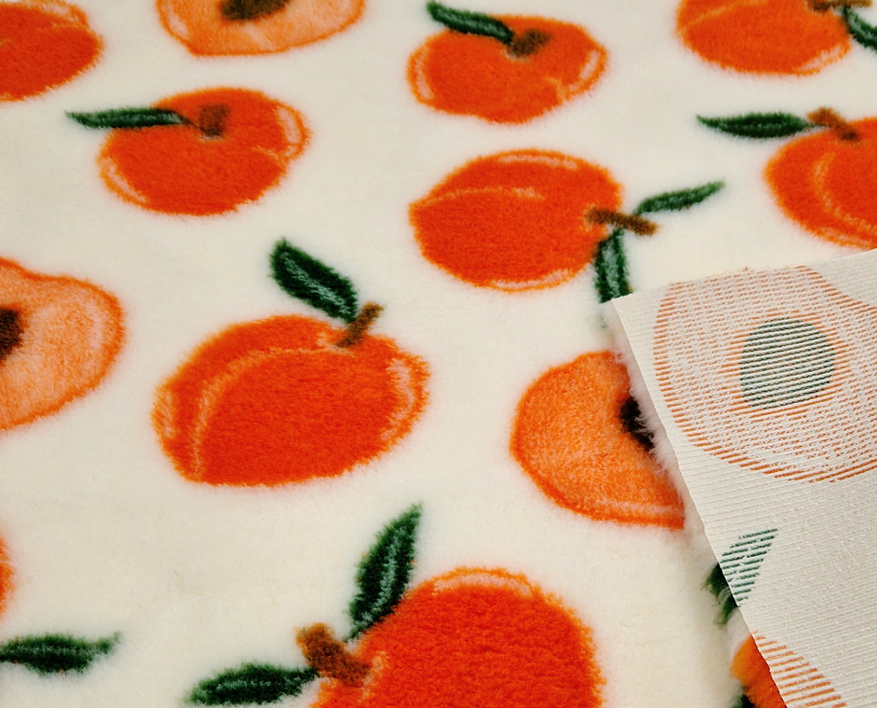 Thumbnail: Peach Pattern Non Slip Vet Bedding