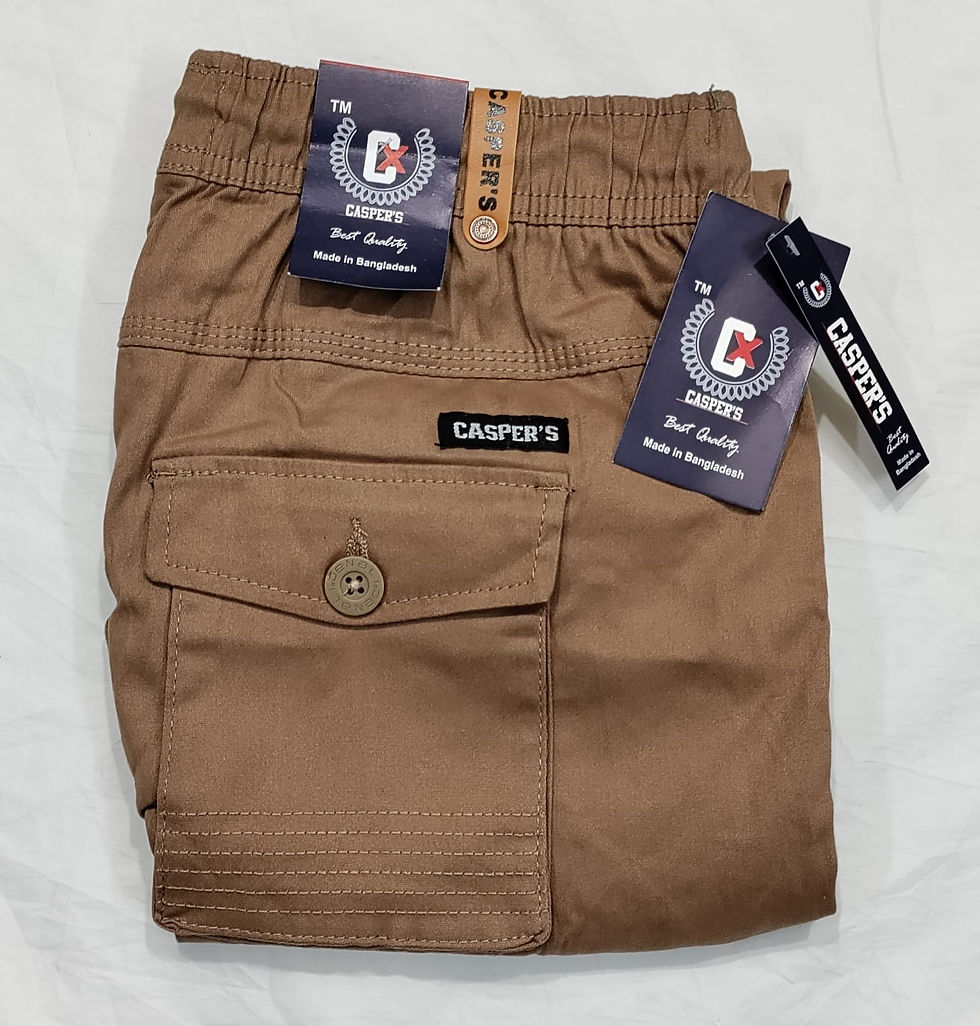 Thumbnail: (NC6) Casper 6 pocket Cargo Joggers