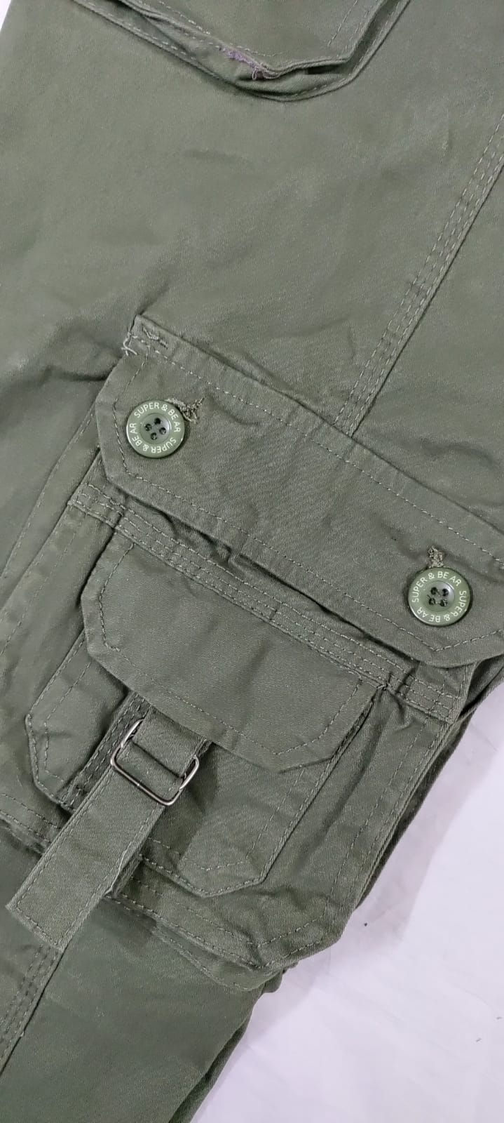 Thumbnail: (ESC) Super & Bear Stretchable Cargo Pant