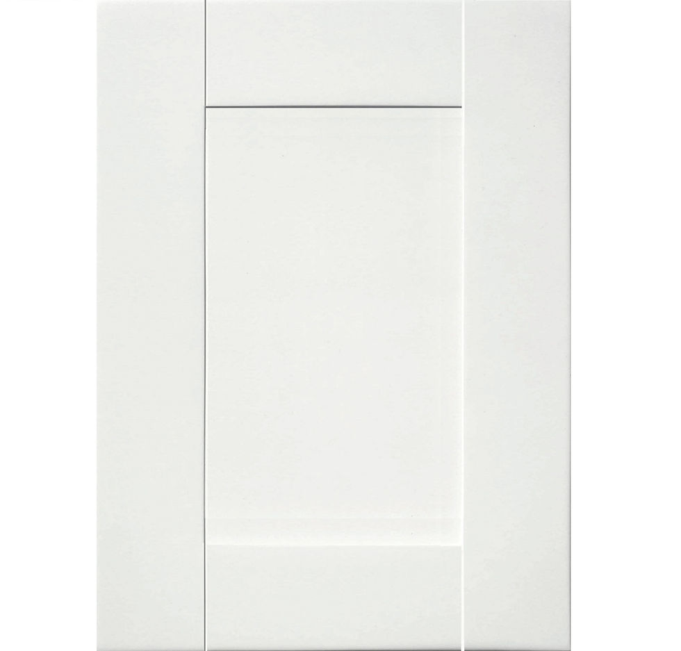 Shaker White with Seam