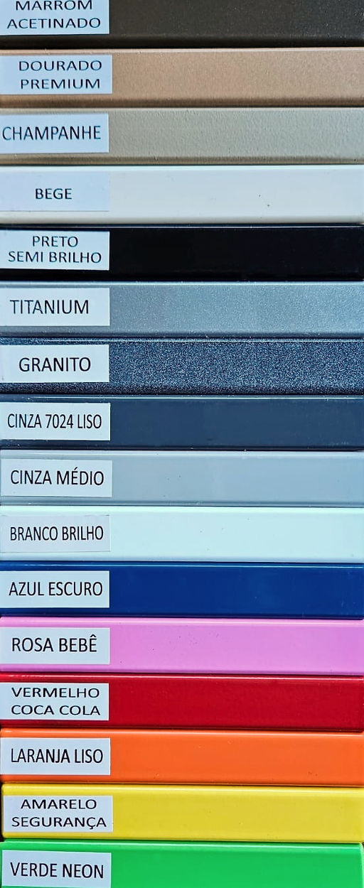 cores a escolher
