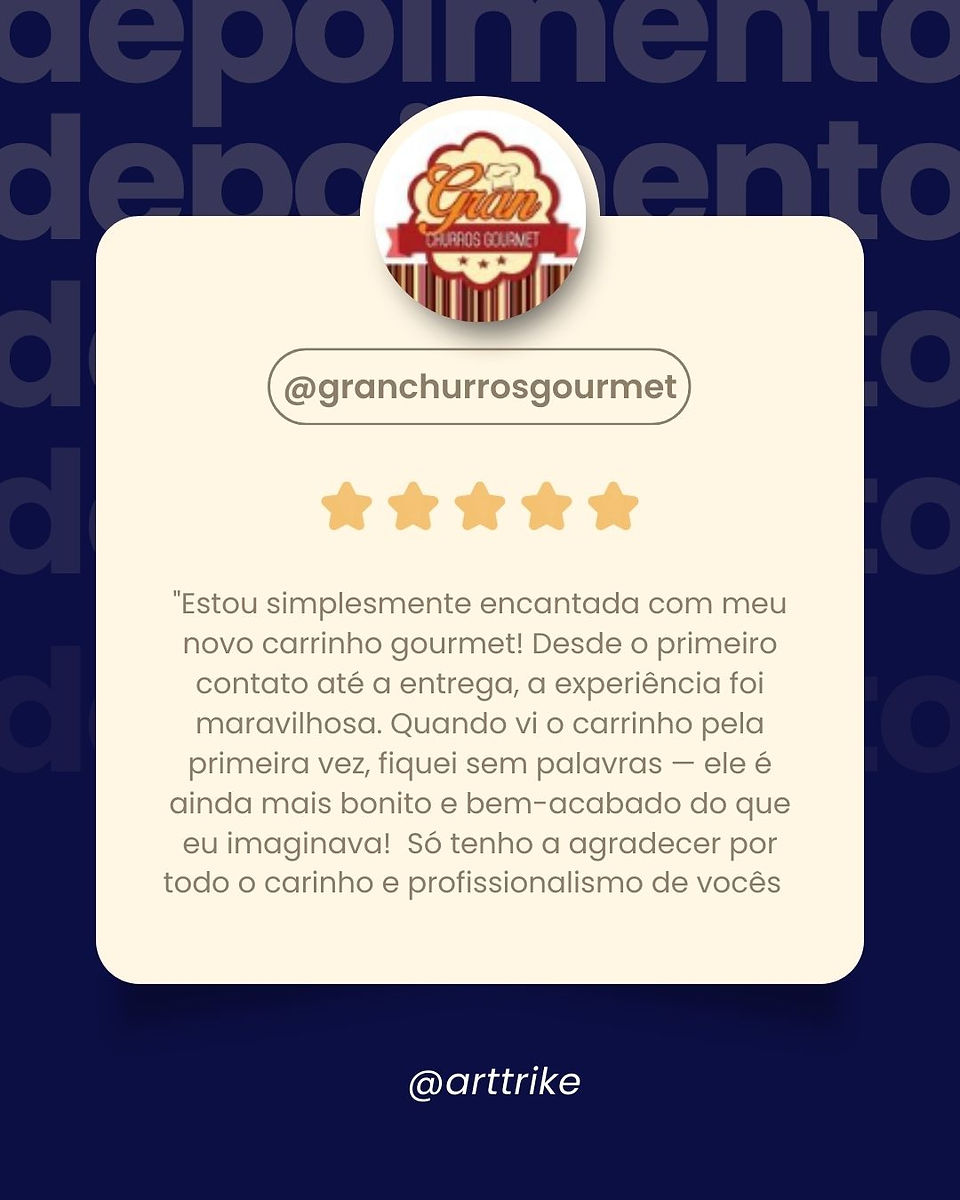 fábrica de carrinhos gourmet