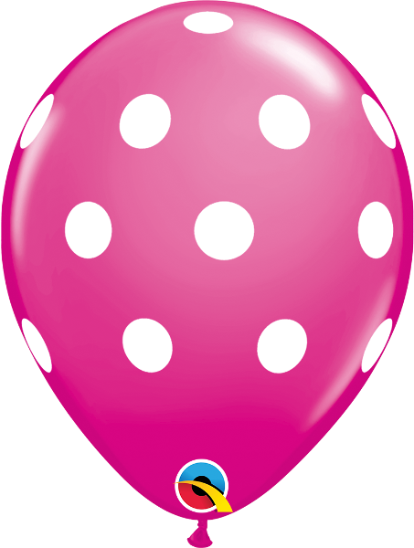 Miniatura: Globos Latex no. 12 Polka Dot