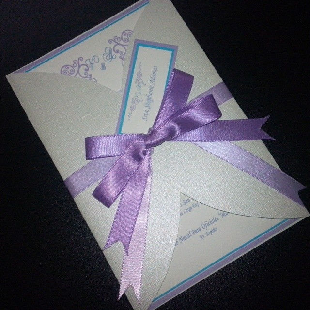 Miniatura: Invitacion media luna