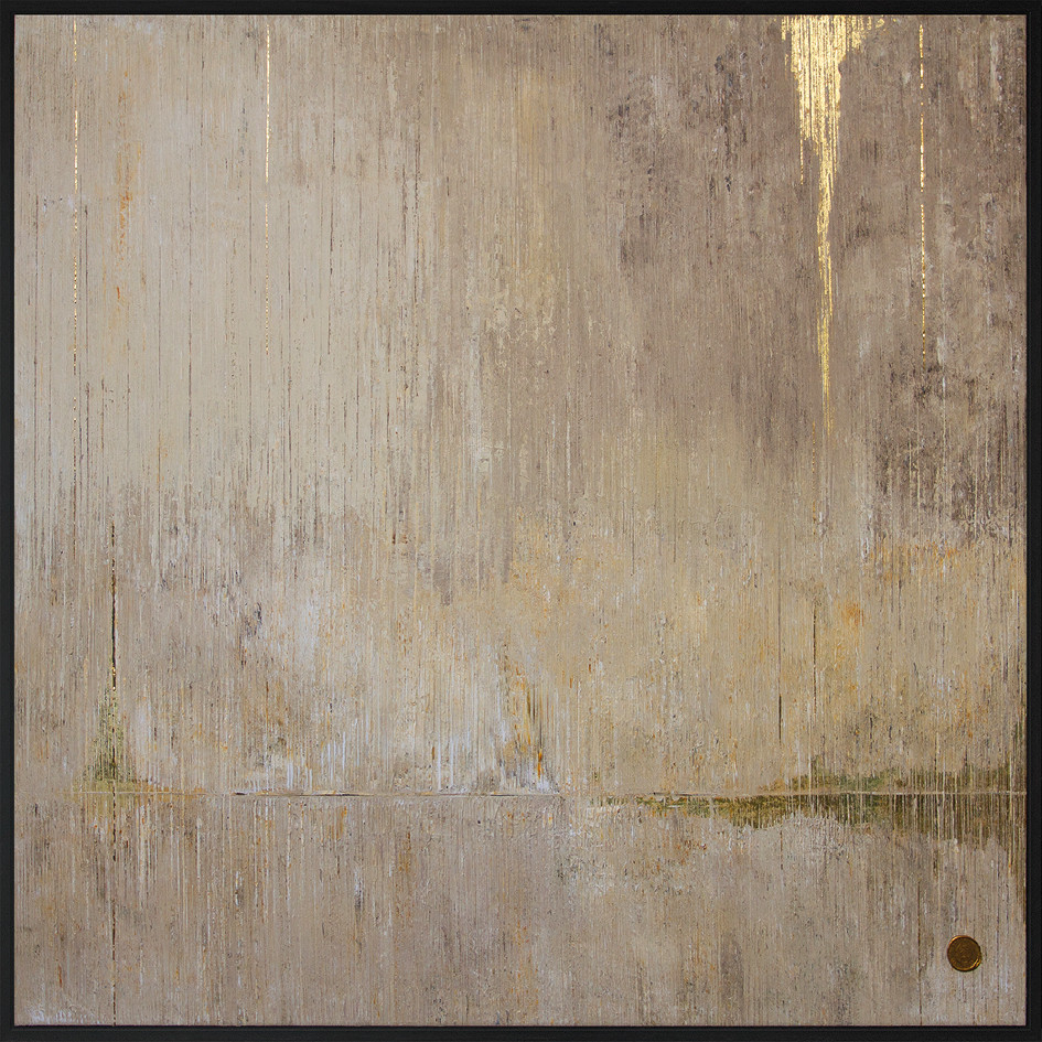Cingulomania // 150x150cm // 24K Gold
