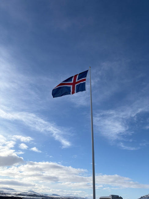 Vlag Ijsland