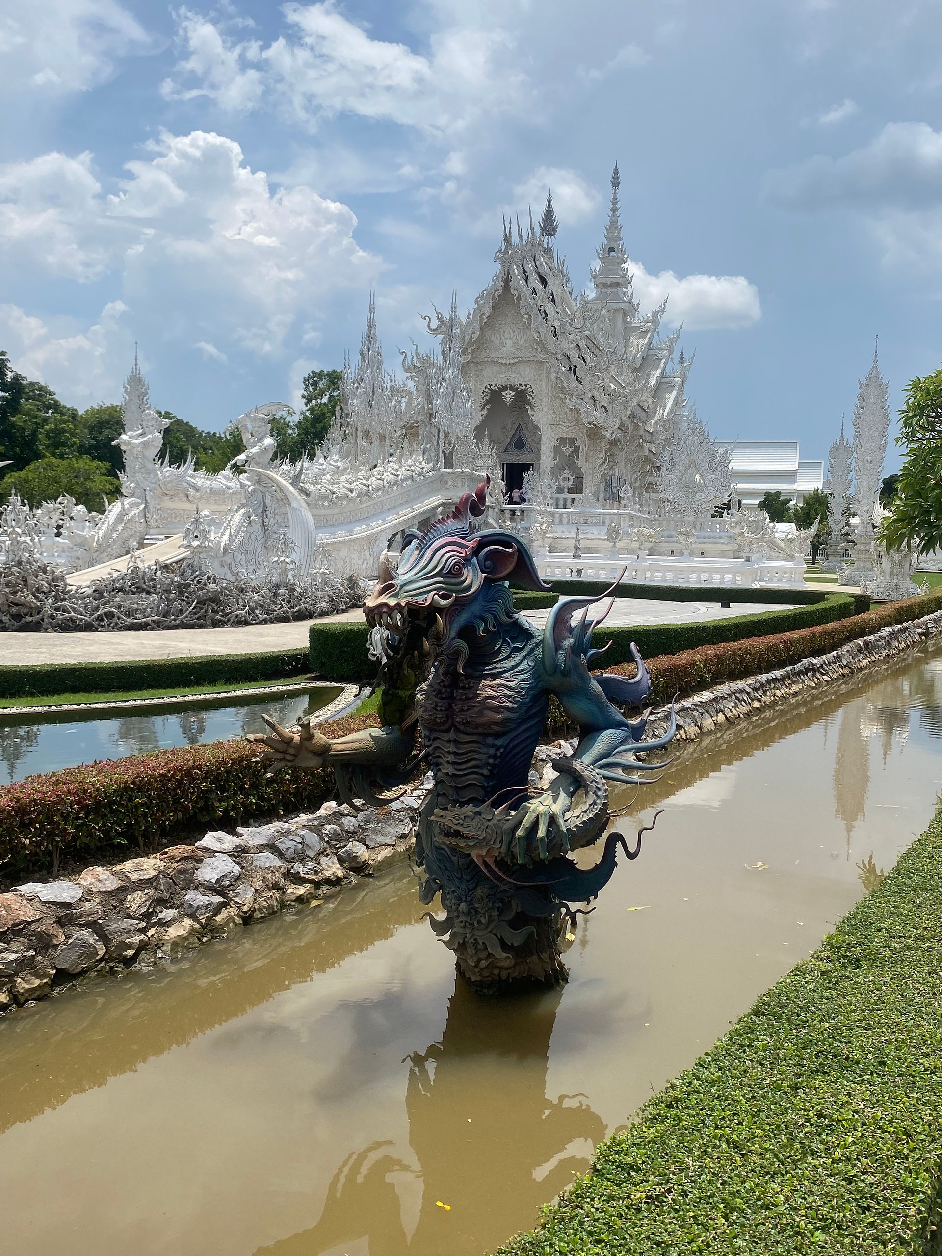 White temple Chang Rai