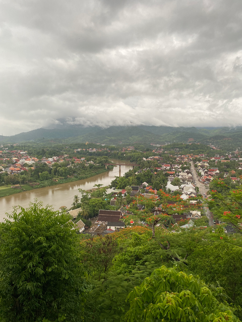 Uitzicht Mount Phousi