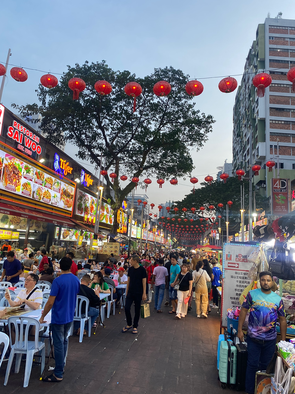 Streetfood in Kuala Lumpur