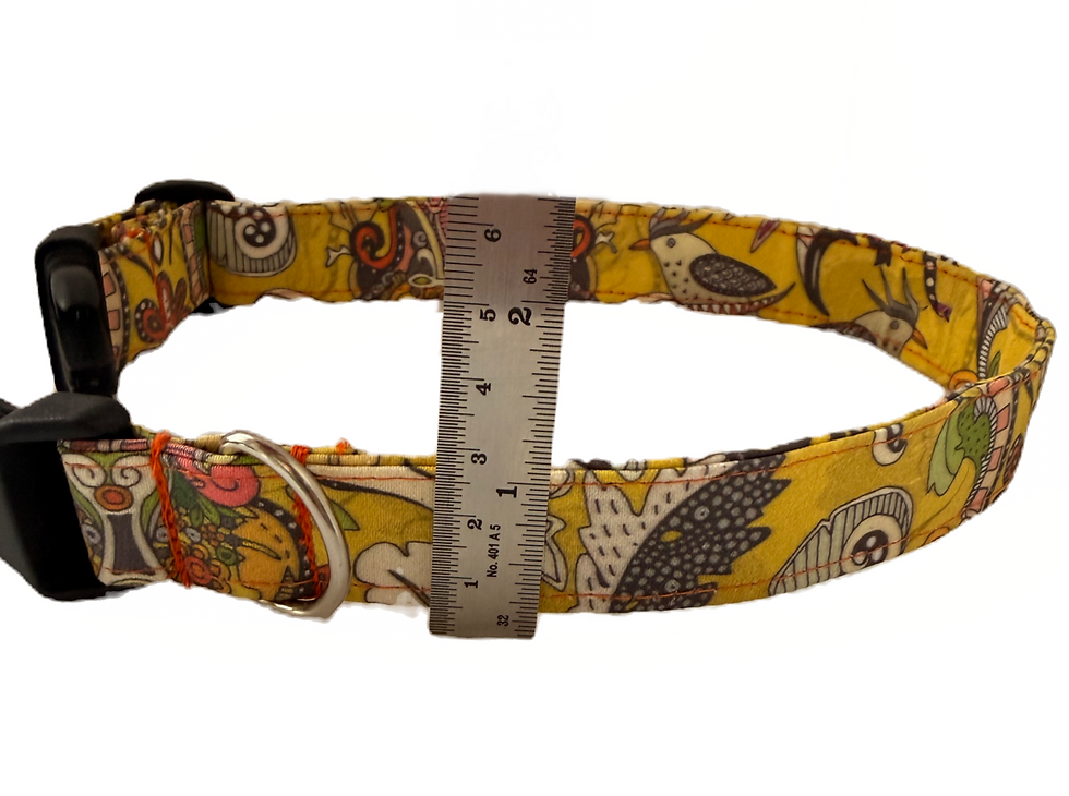 Thumbnail: Sunny Scribbles Dog Collar