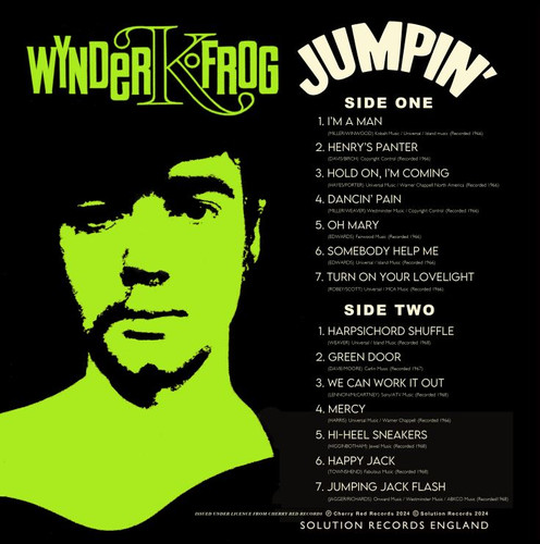 WYNDER K. FROG Jumpin' LP | Mysite