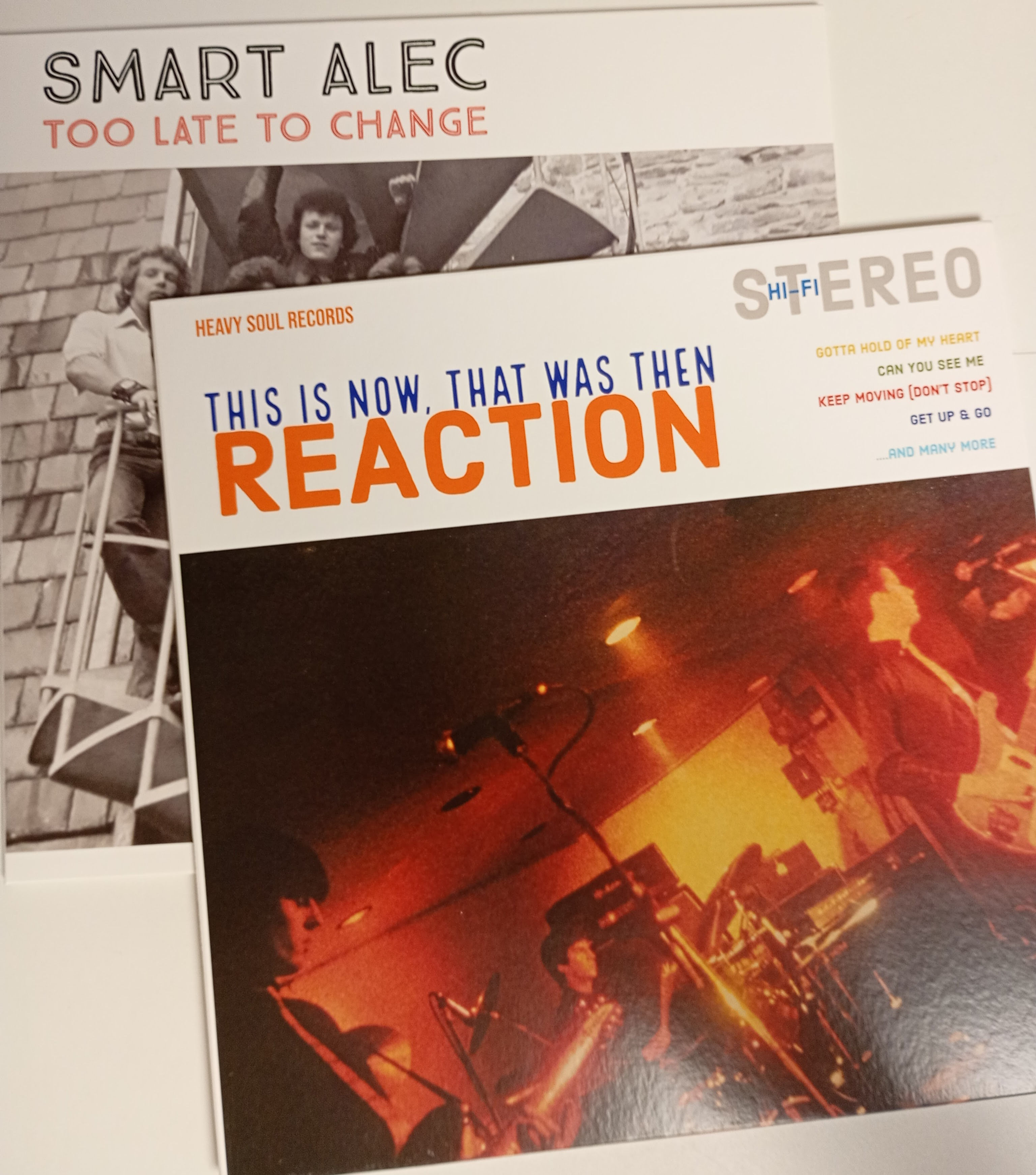 Heavy Soul LP bundle #10 Smart Alec+ Reaction