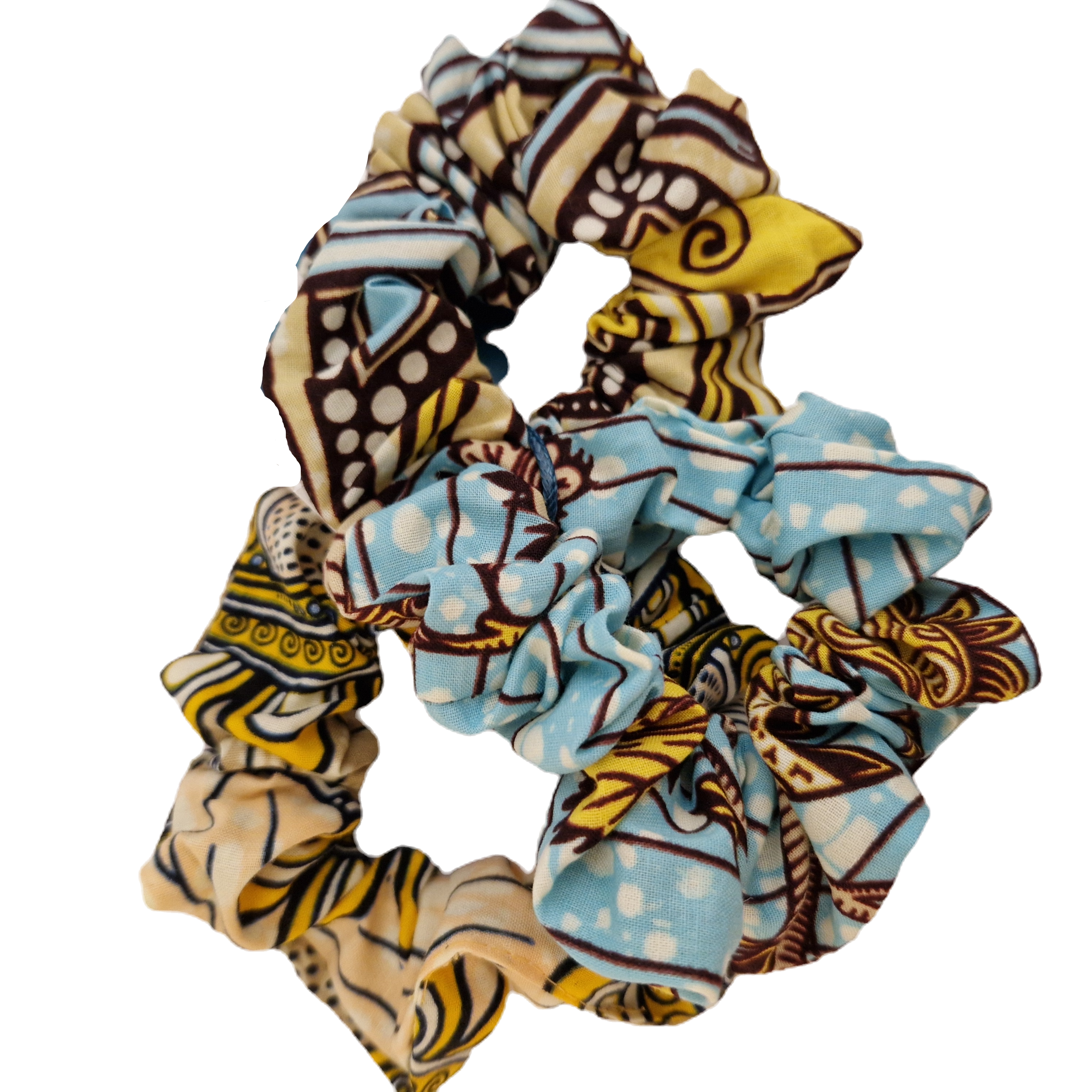Set van 3 scrunchies