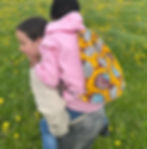 Afrikaanse stoffen rugzakje Sikkelcelfonds