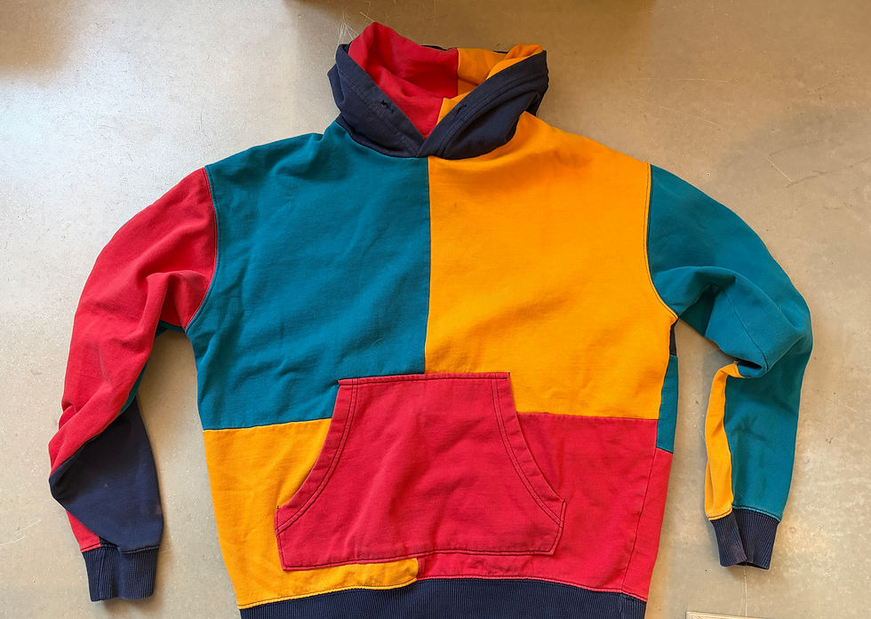 Thumbnail: Urban Outfitters Colorblocked Hoodie