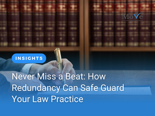 Never Miss a Beat: How Redundancy Can Safeguard Your Law Practice