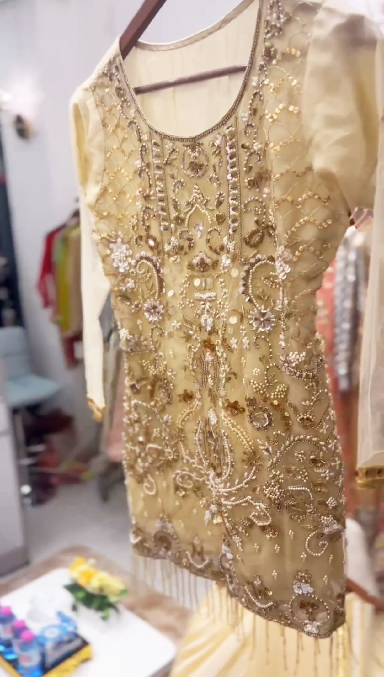 Ivory Heirloom – Handcrafted Ensemble