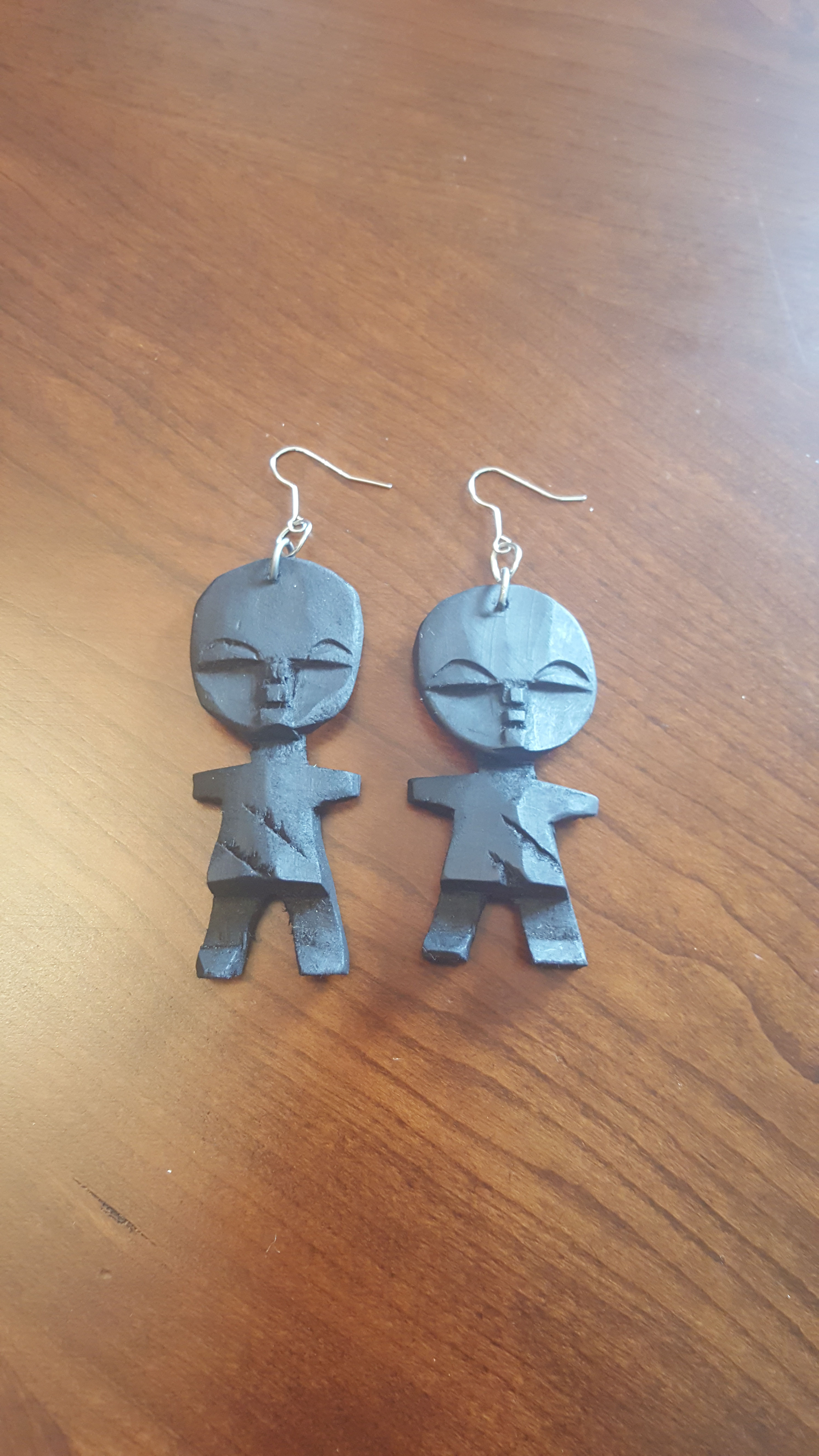 fertility doll earrings