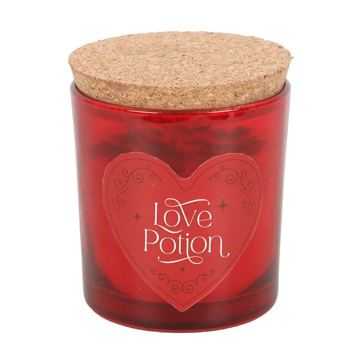 Thumbnail: Love Potion Raspberry Crystal Chip Candle