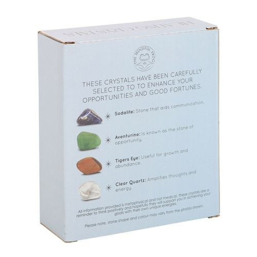 Thumbnail: Success Healing Crystal Set with Moon Trinket Dish