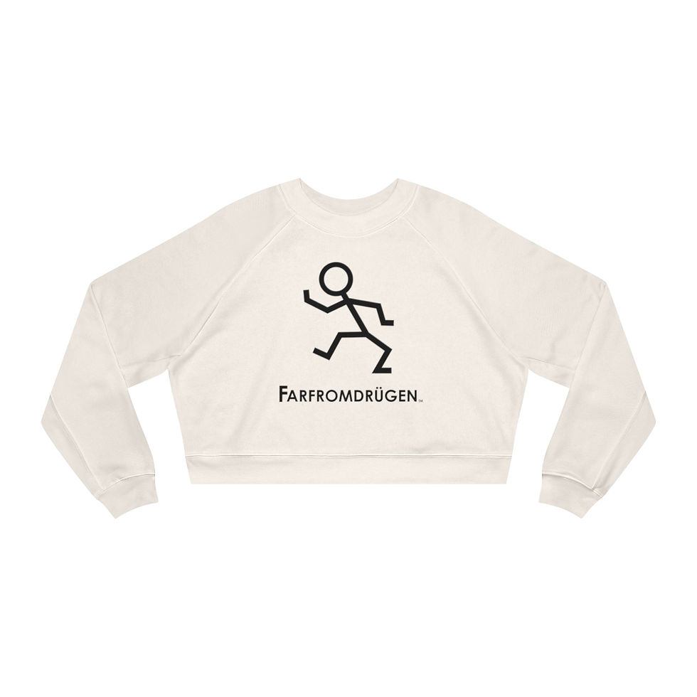 Thumbnail: FARFROMDRÜGEN - Cropped Fleece Pullover 