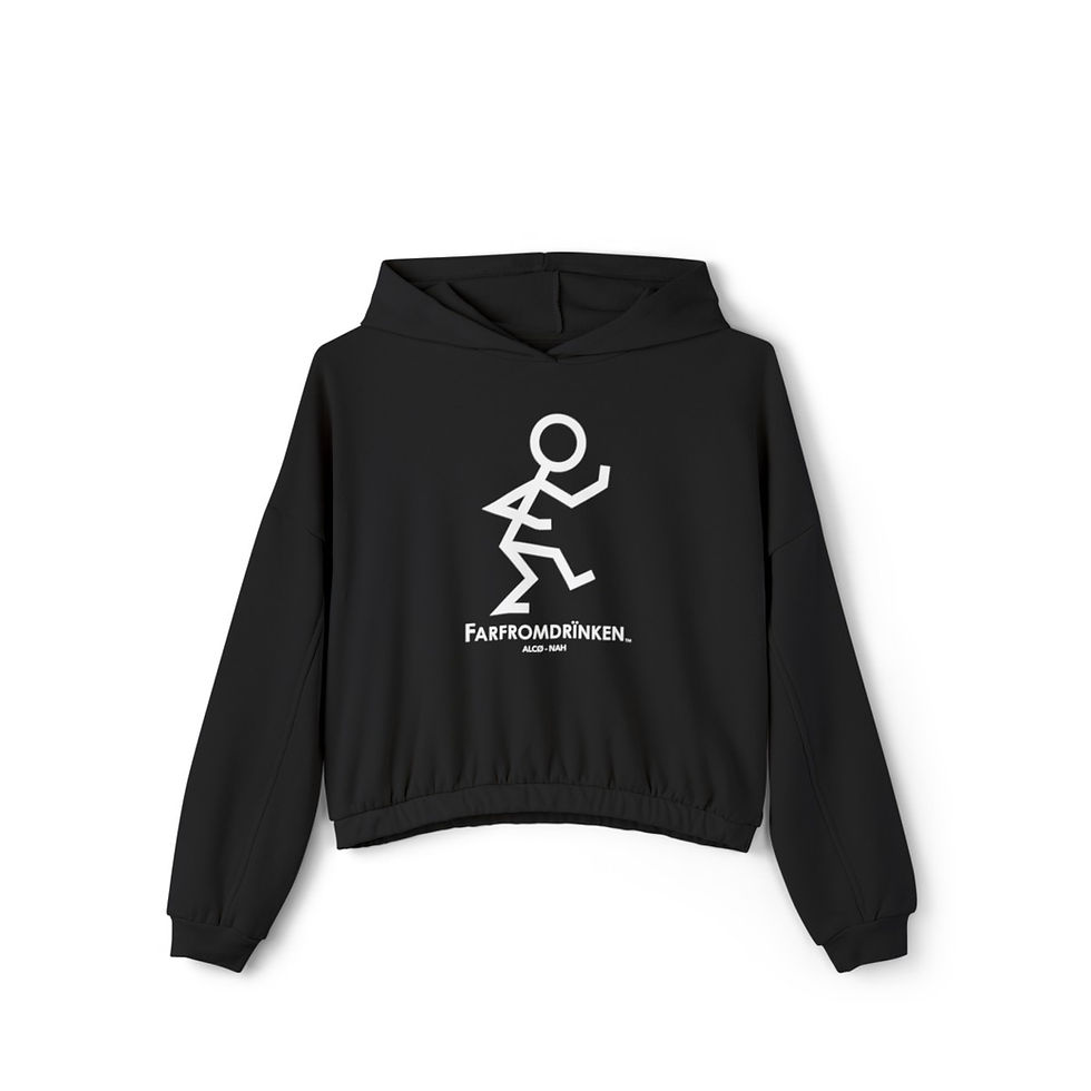 Thumbnail: FARFROMDRÏNKEN - Women's Cinched Bottom Hoodie