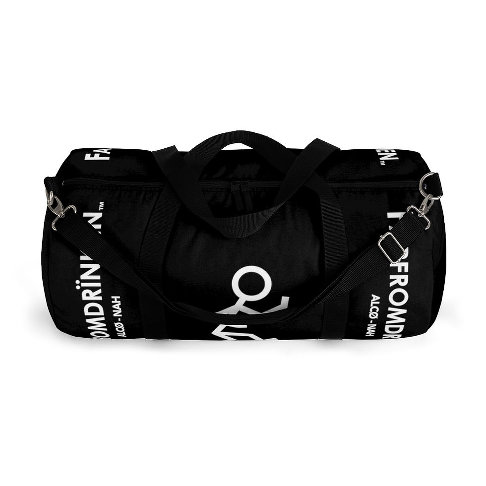 Thumbnail: FARFROMDRÏNKEN - Black Duffel Bag