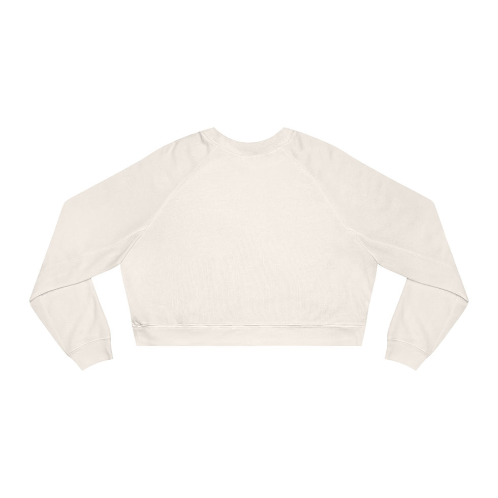 Thumbnail: FARFROMSMÖKEN - Women's Cropped Fleece Pullover