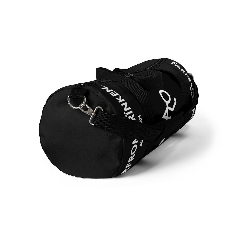Thumbnail: FARFROMDRÏNKEN - Black Duffel Bag