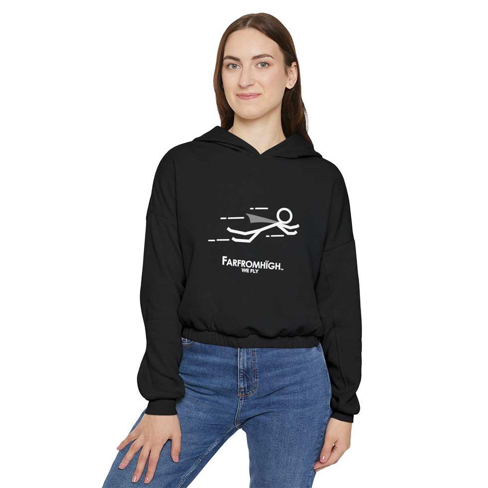 Thumbnail: FARFROMHÏGH - Women's Cinched Bottom Hoodie