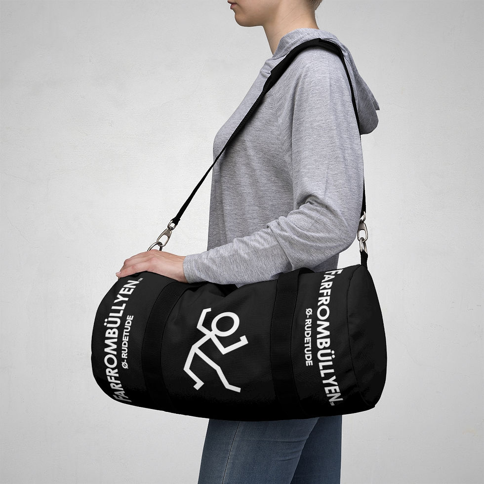 Thumbnail: FARFROMBÜLLYEN - Black Duffel Bag