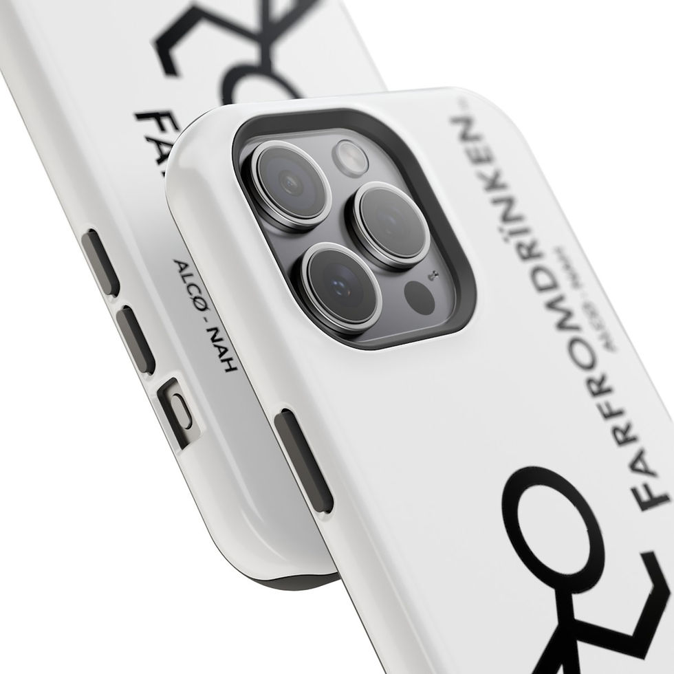 Thumbnail: FARFROMDRÏNKEN - White Impact-Resistant Cases for iPhone & Samsung