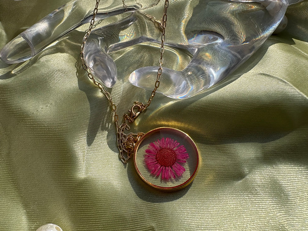 Thumbnail: Sunburst Circle necklaces