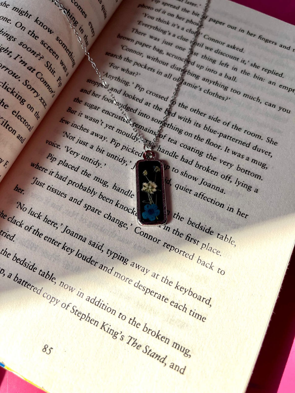 Thumbnail: Rectangular Floral Pendants