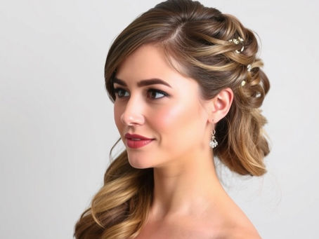 essai coiffure mariage selon la forme de visage